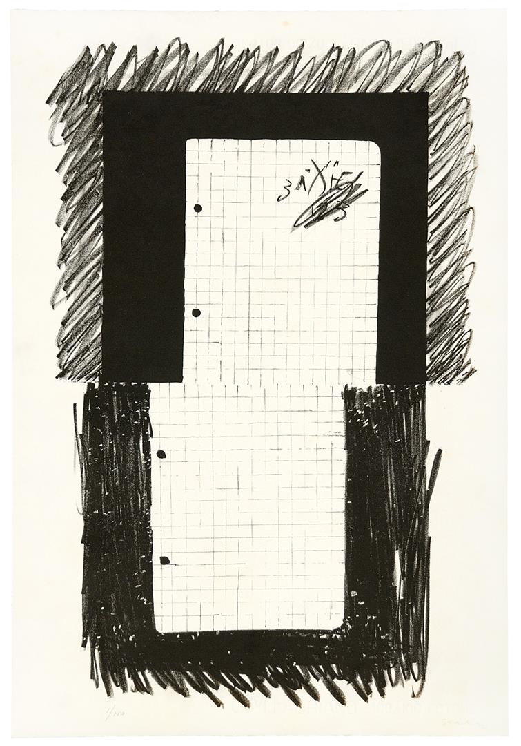 Ant�nio SENA <i> Litografia</i><p> Cr�ditos: Bruno Cardoso