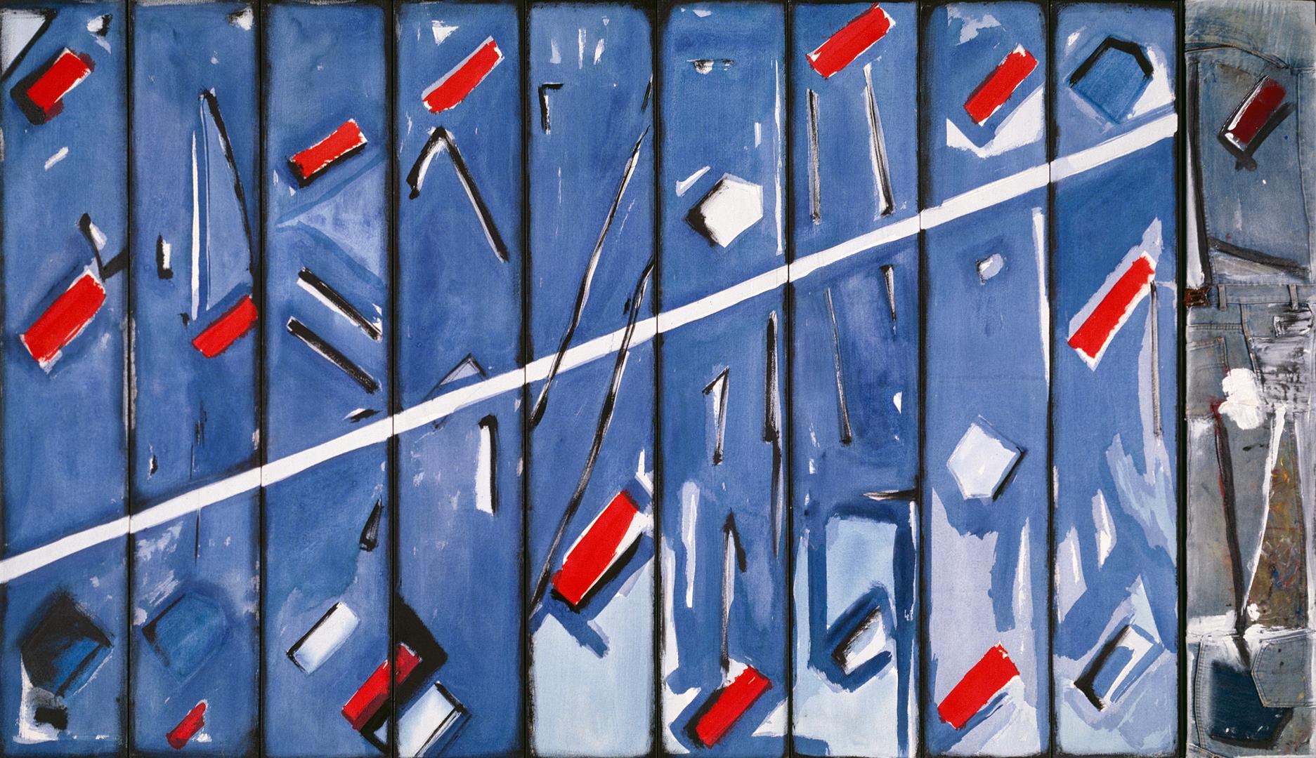 Rocha PINTO <i> Blue jeans e nove varia��es</i><p> Cr�ditos: Culturgest - Funda&ccedil;&atilde;o Caixa Geral de Dep&oacute;sitos