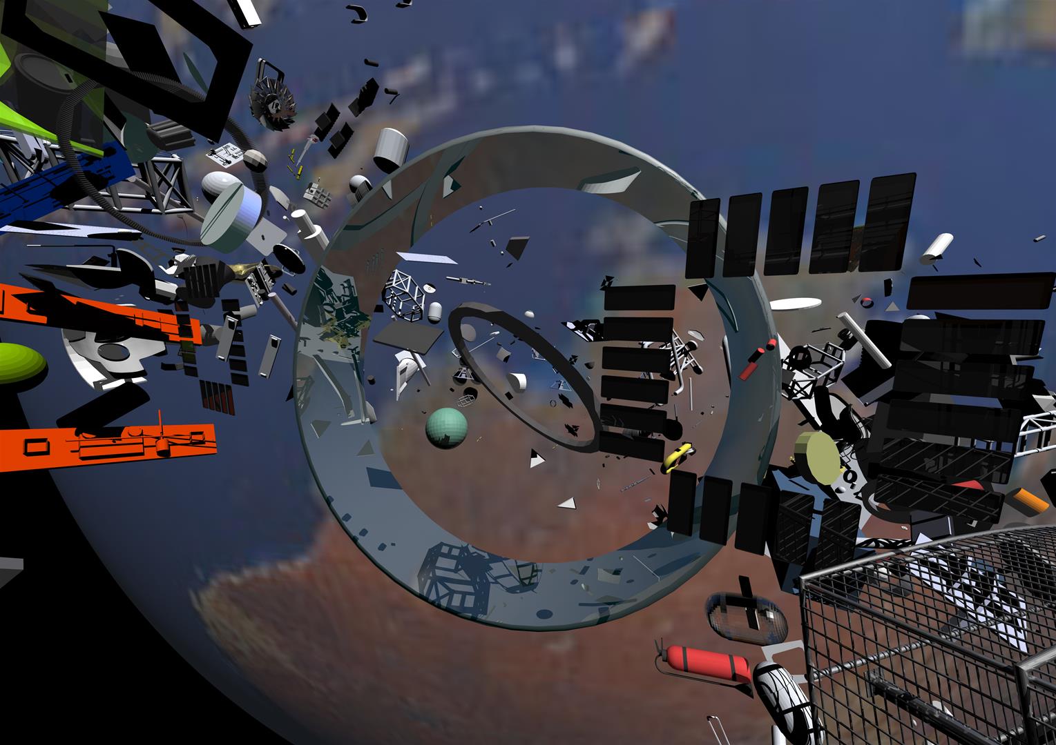 Miguel SOARES <i> Space Junk Beta 1.0</i><p> Cr�ditos: Cortesia do Artista